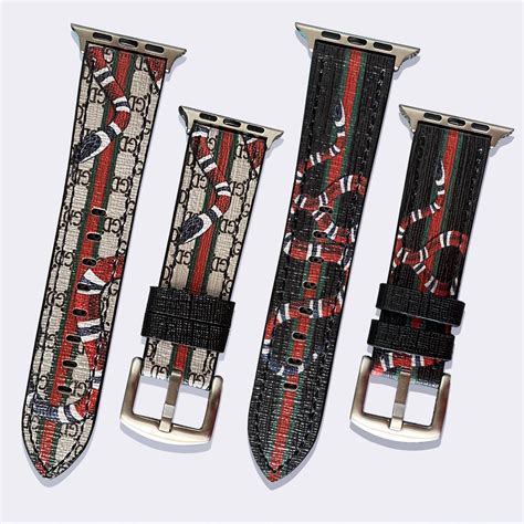 luxury watch bands for apple watch|authentic gucci apple watch bands.